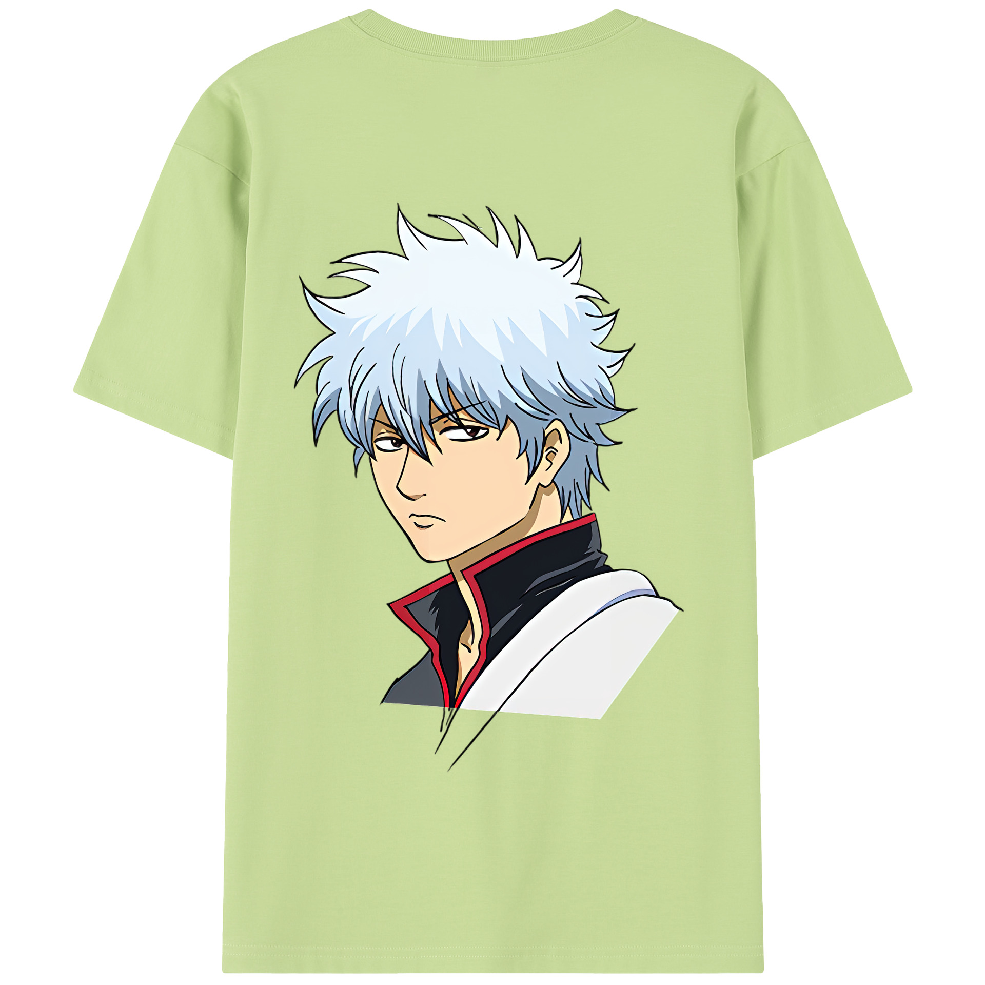 （画像用） ぎんたま 坂田銀時（さかたぎんとき） 神楽 志村新八（しむら しんぱち） GINTAMA Sakata Gintoki Kagura Shimura Shinpachi 綿100％半袖Tシャツ（背面プリント）